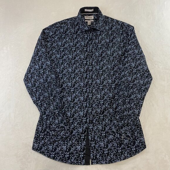 Le Chateau Men's M Tailored Fit 16-16 1/2 Rose Vineyard Button Up Dress Shirt - Picture 1 of 9